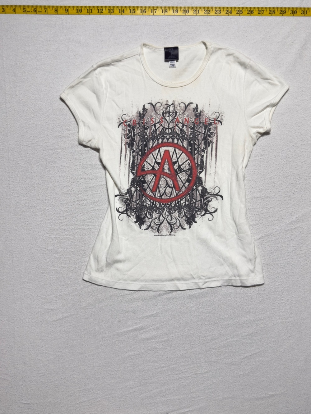 Women’s 2006 criss angel mind freak t shirt. Rare affliction style ed hardy y2k